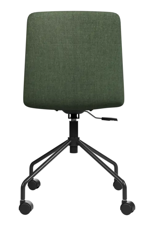 ARCA MOVE BLACK, židle kancelářská, látka zelená